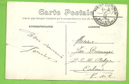 Kaart "DIEPPE /  La Caserne" Met Stempel PMB Op 8/4/1916 Naar B.C.M. (Bureau Poste) BELGE A CALAIS  (4206) - Army: Belgium
