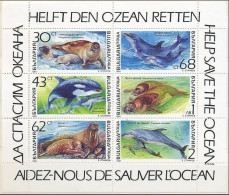 Bulgaria - 1991 - Marine Life - Yv 3424/29 - Vie Marine