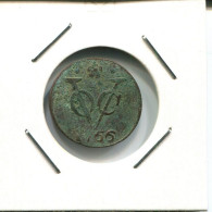 1766 HOLLAND VOC DUIT NIEDERLANDE OSTINDIEN NY COLONIAL PENNY #VOC2731.7.D.A - Dutch East Indies