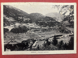 Cartolina - Sondalo ( Sondrio ) - Panorama Generale - 1939 - Sondrio