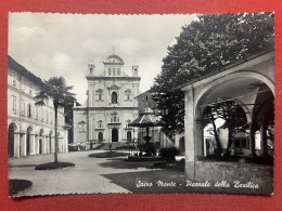 Cartolina - Il Sacro Monte Di Varallo Sesia - Piazzale Della Basilica - 1955 - Vercelli