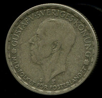 1 KRONA 1946 SWEDEN SILVER Coin #W10422.10.U.A - Sweden