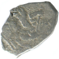 RUSIA RUSSIA 1696-1717 KOPECK PETER I PLATA 0.3g/8mm #AB596.10.E.A - Russland