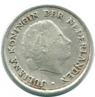 1/10 GULDEN 1956 NETHERLANDS ANTILLES SILVER Colonial Coin #NL12088.3.U.A - Netherlands Antilles