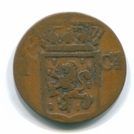 1 CENT 1840 INDIAS ORIENTALES DE LOS PAÍSES BAJOS INDONESIA Copper #S11701.E.A - Nederlands-Indië