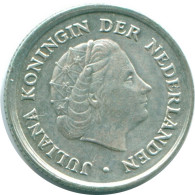 1/10 GULDEN 1966 NIEDERLÄNDISCHE ANTILLEN SILBER Koloniale Münze #NL12655.3.D.A - Niederländische Antillen