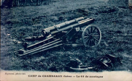 CAMP DE CHAMBARAN   ( ISERE )  LE 65 DE MONTAGNE - Equipment