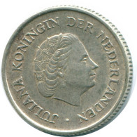 1/4 GULDEN 1963 ANTILLAS NEERLANDESAS PLATA Colonial Moneda #NL11202.4.E.A - Antille Olandesi