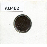 1 CENT 1980 NÉERLANDAIS NETHERLANDS Pièce #AU402.F.A - 1948-1980: Juliana