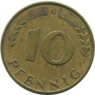 10 PFENNIG 1950 C BRD ALEMANIA Moneda GERMANY #AD843.9.E.A - 10 Pfennig