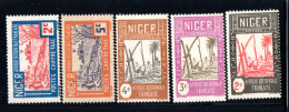 Niger  - ( 5  Timbres Oblitere ) - Used Stamps