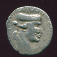 INDO-SKYTHIANS KSHATRAPAS King NAHAPANA AR Drachm 2g/15.7mm GRIECHISCHE Münze #GRK1589.33.D.A - Griekenland