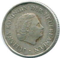 1/4 GULDEN 1967 ANTILLAS NEERLANDESAS PLATA Colonial Moneda #NL11538.4.E.A - Niederländische Antillen