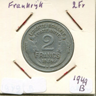 2 FRANCS 1949 B FRANCE French Coin #AM604.U.A - 2 Francs