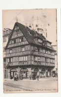 CPA 67 . Strasbourg . Vieilles Maisons Rue Du Faubourg National . 1923 - Strasbourg