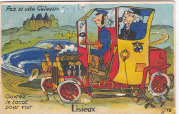 [14] Calvados . Lisieux. Carte Systeme Au Tacot - Lisieux