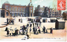 62 Pas De Calais BERCK Le Casino Et La Plage - Berck