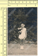 Cute Kids Girls With Dressed Up Teddy Bear  Fillette Avec Ours En Peluche Habillé OLD  PHOTO ANCIENNE REAL - Anonymous Persons