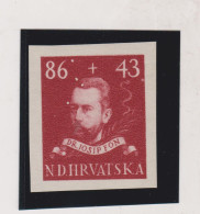 CROATIA WW II 1945 JOSIP FON Not Issued Proof MNH - Croatia