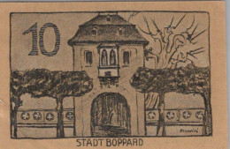 10 PFENNIG 1920 Stadt BOPPARD Rhine UNC DEUTSCHLAND Notgeld Banknote #PC317 - Lokale Ausgaben