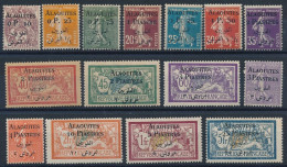 BM-98:  ALAOUITES:  Lot Avec N°1/15* - Unused Stamps