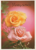 FLOWERS Vintage Postcard CPSM #PAS180.GB - Flowers
