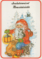 SANTA CLAUS CHRISTMAS Holidays Vintage Postcard CPSM #PAK468.GB - Santa Claus