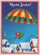 SANTA CLAUS CHRISTMAS Holidays Vintage Postcard CPSM #PAJ971.GB - Santa Claus