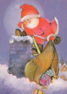 SANTA CLAUS CHRISTMAS Holidays Vintage Postcard CPSM #PAJ764.GB - Santa Claus