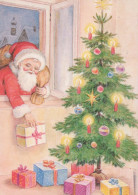 SANTA CLAUS CHRISTMAS Holidays Vintage Postcard CPSM #PAK185.GB - Santa Claus