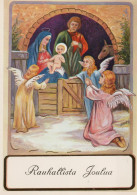 ANGEL CHRISTMAS Holidays Vintage Postcard CPSM #PAH781.GB - Angels