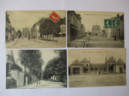 9 Cpa..Méry-sur-Seine..(aube)..rue De L'hotel De Ville,Mesgrigny,du Chatel,école,hopital..(différentes)... - Essoyes