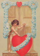 ANGEL CHRISTMAS Holidays Vintage Postcard CPSM #PAH346.GB - Angels