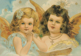 ANGEL CHRISTMAS Holidays Vintage Postcard CPSM #PAH540.GB - Anges