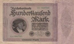 100000 MARK 1923 Stadt BERLIN DEUTSCHLAND Papiergeld Banknote #PL132 - [11] Emissions Locales