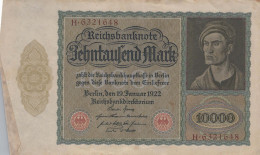 10000 MARK 1922 Stadt BERLIN DEUTSCHLAND Papiergeld Banknote #PL161 - [11] Emissions Locales