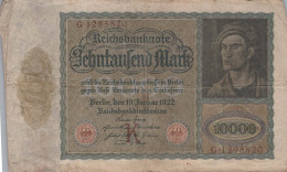 10000 MARK 1922 Stadt BERLIN DEUTSCHLAND Papiergeld Banknote #PL162 - [11] Emissions Locales