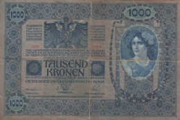 10000 KRONEN 1902 Österreich Papiergeld Banknote #PL319 - [11] Lokale Uitgaven