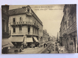 WIMEREUX (62) : L'Hôtel Des Bains Et La Rue Carnot - Groseillier, Articles De Luxe - 1908 - Autres & Non Classés