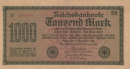 1000 MARK 1922 Stadt BERLIN DEUTSCHLAND Papiergeld Banknote #PL457 - Lokale Ausgaben