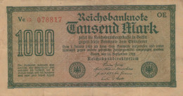 1000 MARK 1922 Stadt BERLIN DEUTSCHLAND Papiergeld Banknote #PL448 - [11] Emissions Locales