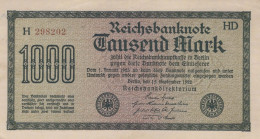 1000 MARK 1922 Stadt BERLIN DEUTSCHLAND Papiergeld Banknote #PL422 - [11] Lokale Uitgaven