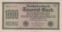 1000 MARK 1922 Stadt BERLIN DEUTSCHLAND Papiergeld Banknote #PL420 - [11] Lokale Uitgaven