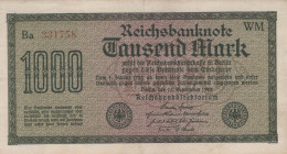 1000 MARK 1922 Stadt BERLIN DEUTSCHLAND Papiergeld Banknote #PL416 - [11] Local Banknote Issues