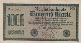 1000 MARK 1922 Stadt BERLIN DEUTSCHLAND Papiergeld Banknote #PL383 - [11] Lokale Uitgaven