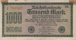 1000 MARK 1922 Stadt BERLIN DEUTSCHLAND Papiergeld Banknote #PL040 - [11] Emissions Locales