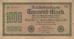 1000 MARK 1922 Stadt BERLIN DEUTSCHLAND Papiergeld Banknote #PL036 - [11] Lokale Uitgaven