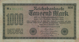 1000 MARK 1922 Stadt BERLIN DEUTSCHLAND Papiergeld Banknote #PL034 - [11] Lokale Uitgaven