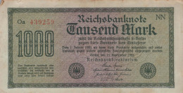 1000 MARK 1922 Stadt BERLIN DEUTSCHLAND Papiergeld Banknote #PL028 - [11] Local Banknote Issues