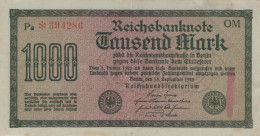 1000 MARK 1922 Stadt BERLIN DEUTSCHLAND Papiergeld Banknote #PL019 - [11] Lokale Uitgaven